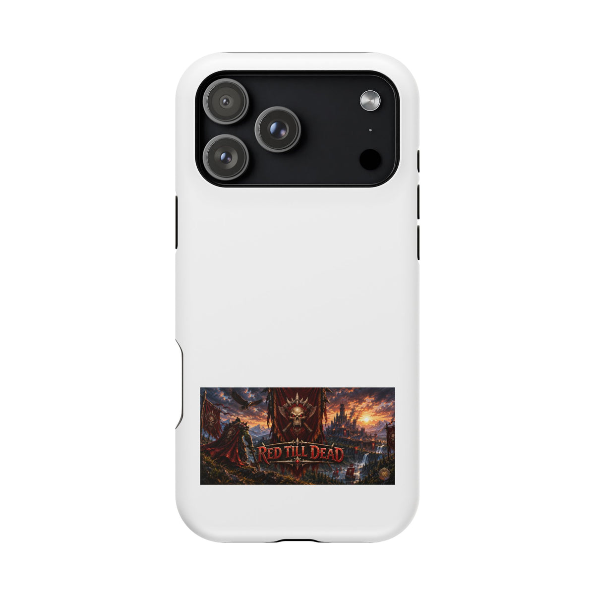 Red Till Dead – Banner Art – Phone Case