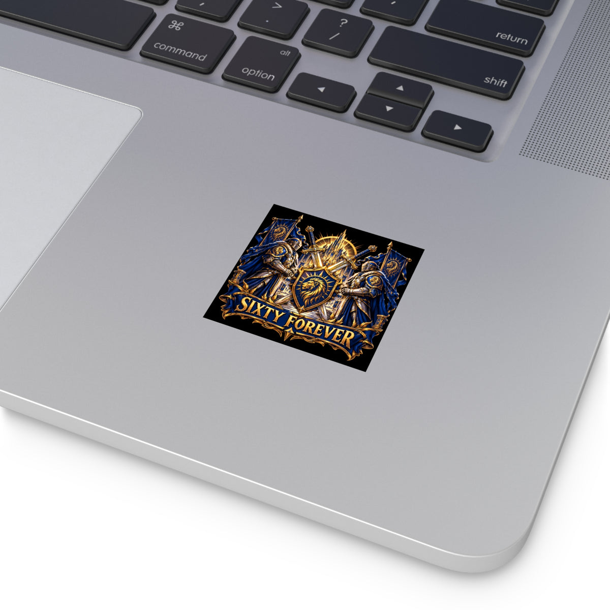 Gaming Sticker — "Can't Move Out of the Fire, It Would Lower My DPS" Square Vinyl Sticker