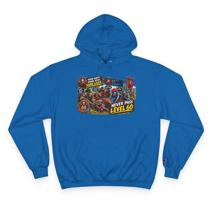 Never Pass Level 60 – Hoodie | Sixty Forever Co.