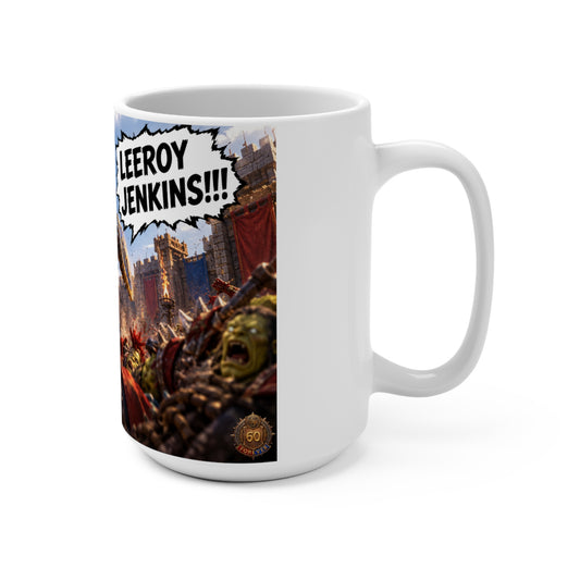 Mug — 'Leeroy Jenkins!' Fantasy Battle 15oz Coffee Mug
