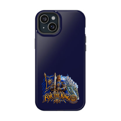 Phone Case — 'For The King' Banner Heavy-Duty Impact-Resistant Phone Case