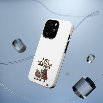 Phone Case — 'LFG: Looking for Groceries' Heavy-Duty Impact-Resistant Phone Case