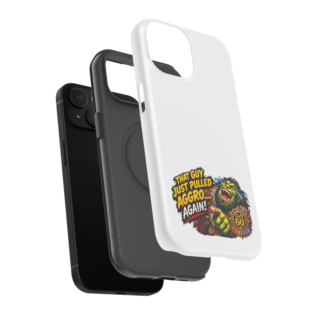 Phone Case — 'That Guy Just Pulled Aggro… Again' Heavy-Duty Impact-Resistant Phone Case