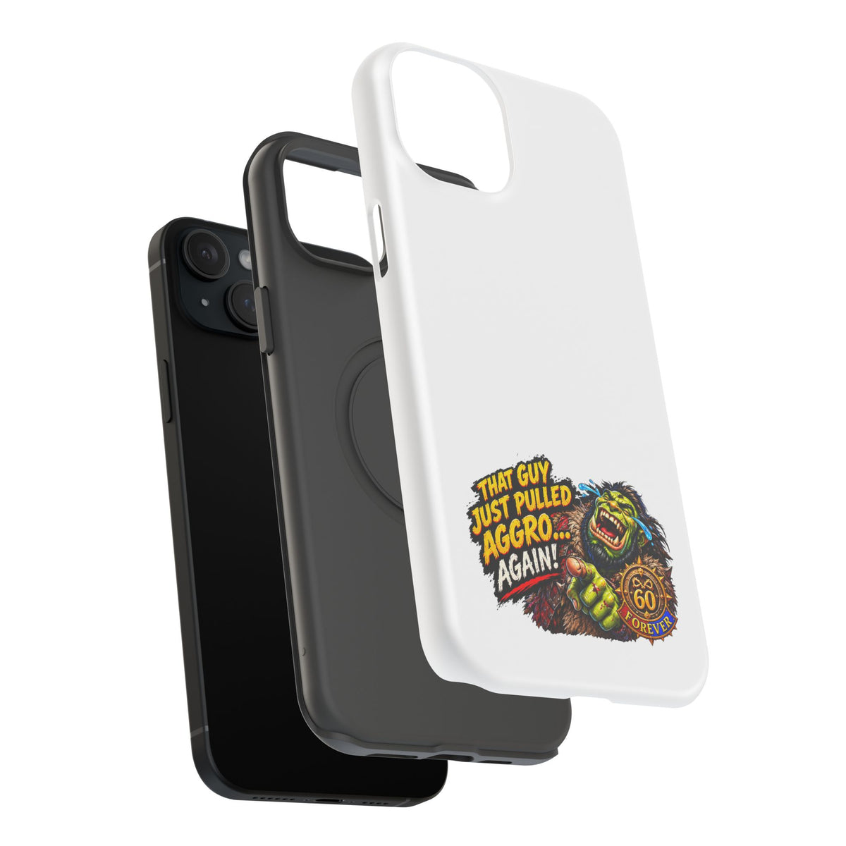Phone Case — 'That Guy Just Pulled Aggro… Again' Heavy-Duty Impact-Resistant Phone Case
