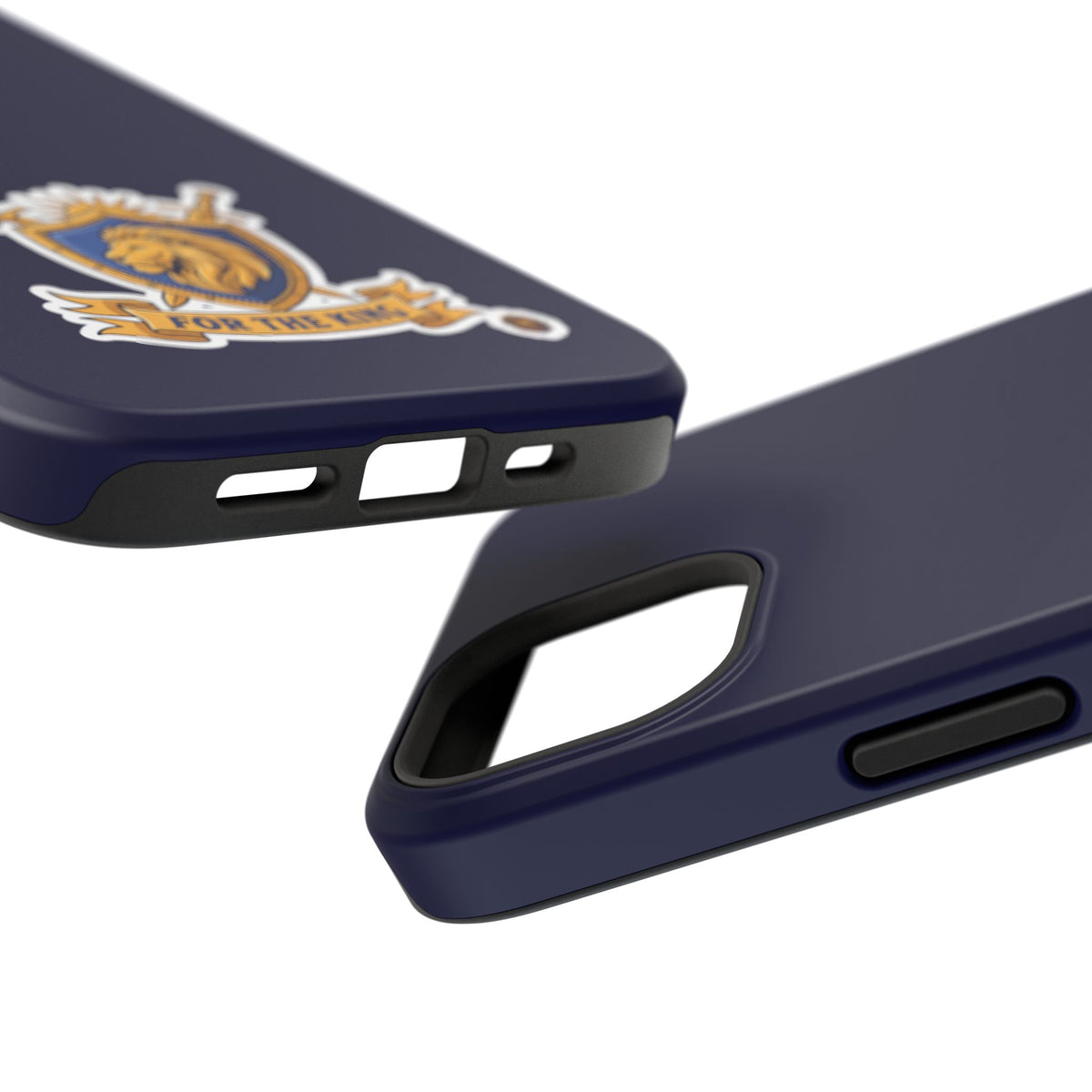 Phone Case — 'For The King Crest' Heavy-Duty Impact-Resistant Phone Case