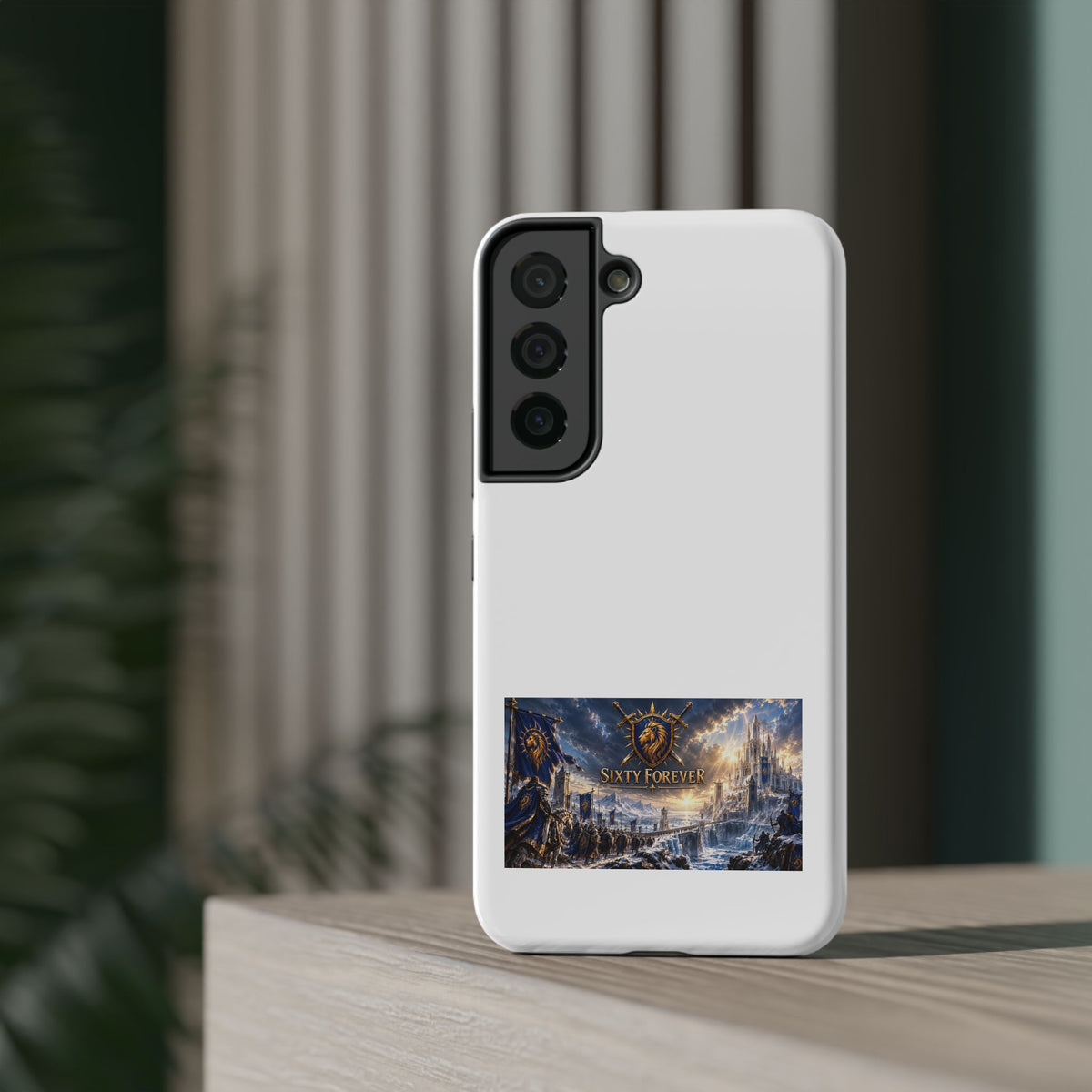 Sixty Forever – Lion Shield – Phone Case