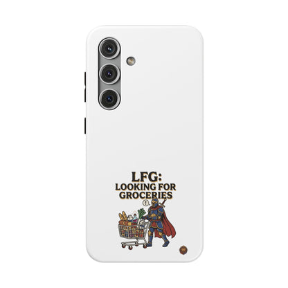Phone Case — 'LFG: Looking for Groceries' Heavy-Duty Impact-Resistant Phone Case