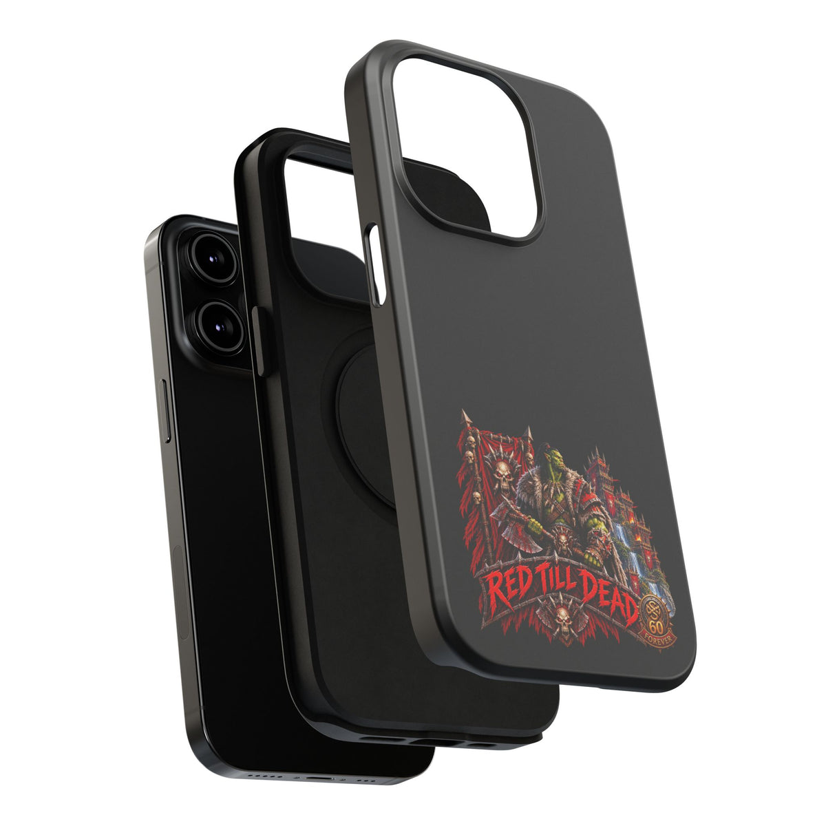 Phone Case — 'Red Till Dead' Heavy-Duty Impact-Resistant Phone Case