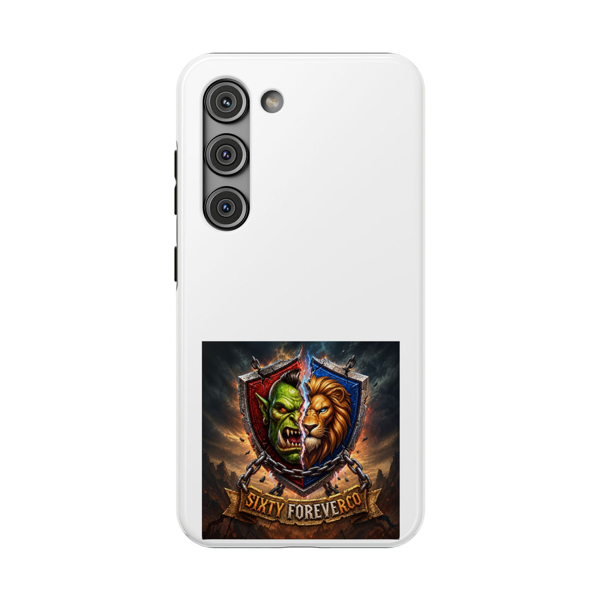 Pick Your Side – Split Shield – Phone Case