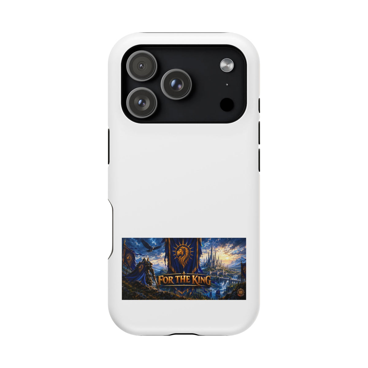 For The King – Banner Art – Phone Case