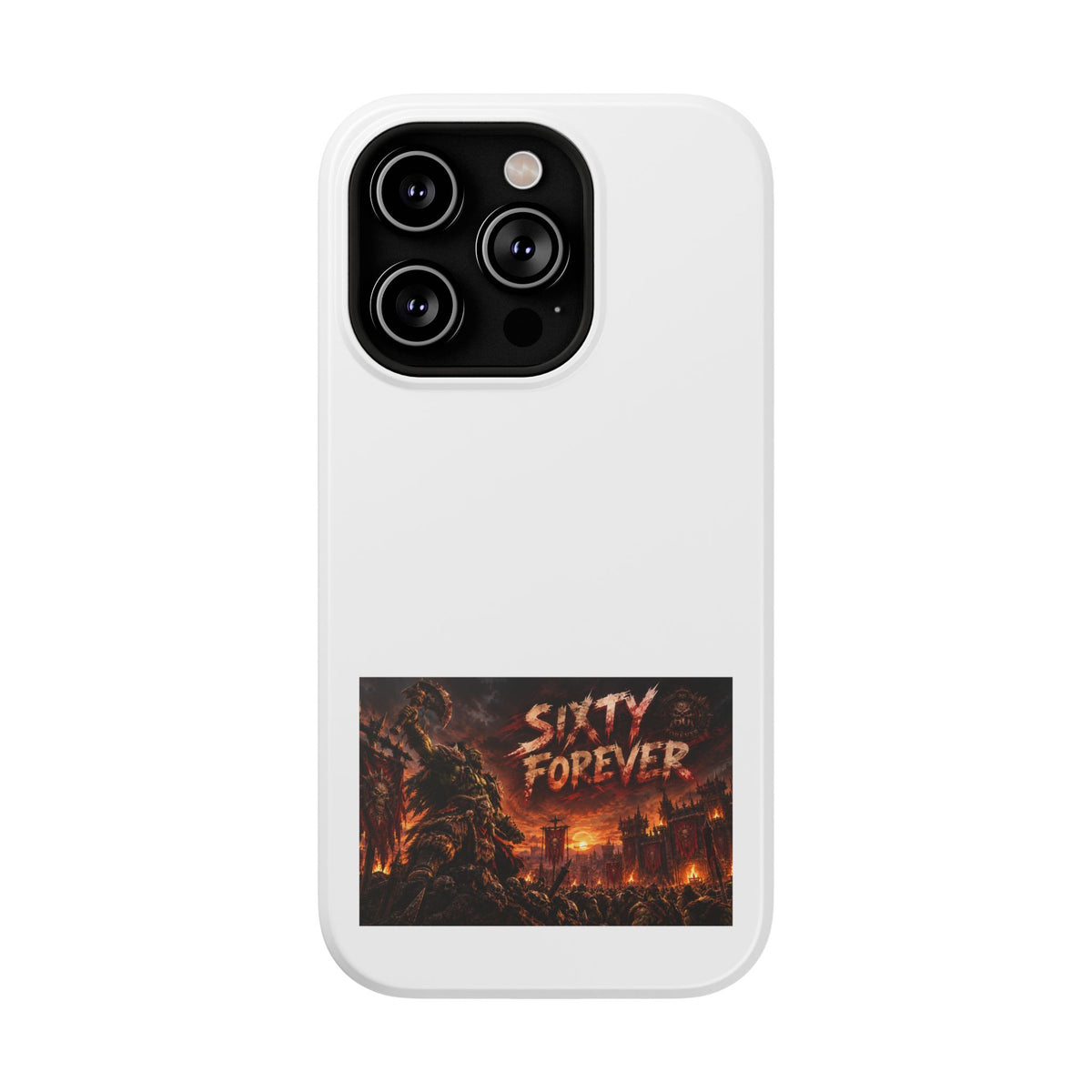 Sixty Forever – Red Fortress – Phone Case