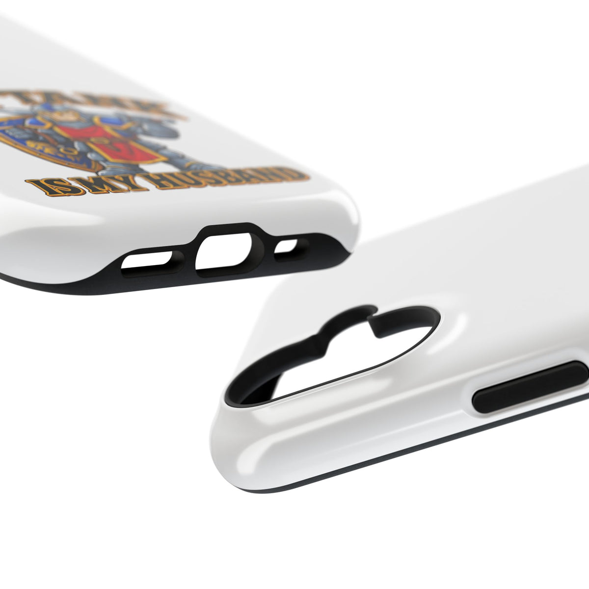 Phone Case — 'My Tank Is My Husband' Heavy-Duty Impact-Resistant Phone Case