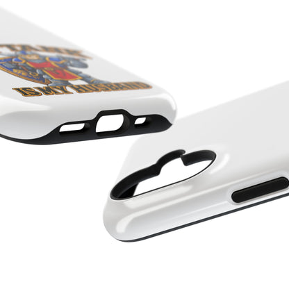 Phone Case — 'My Tank Is My Husband' Heavy-Duty Impact-Resistant Phone Case