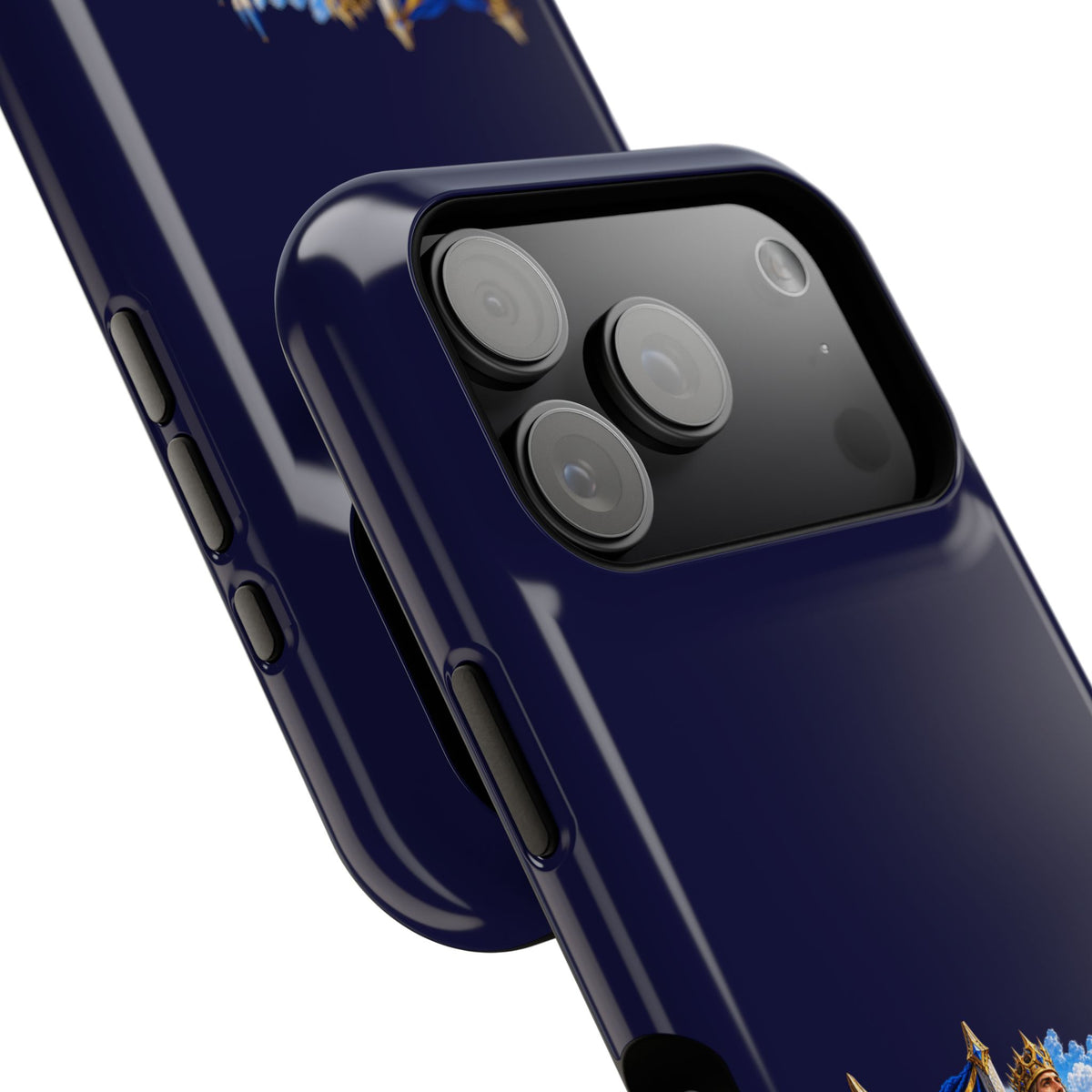 Phone Case — 'For The King' Banner Heavy-Duty Impact-Resistant Phone Case