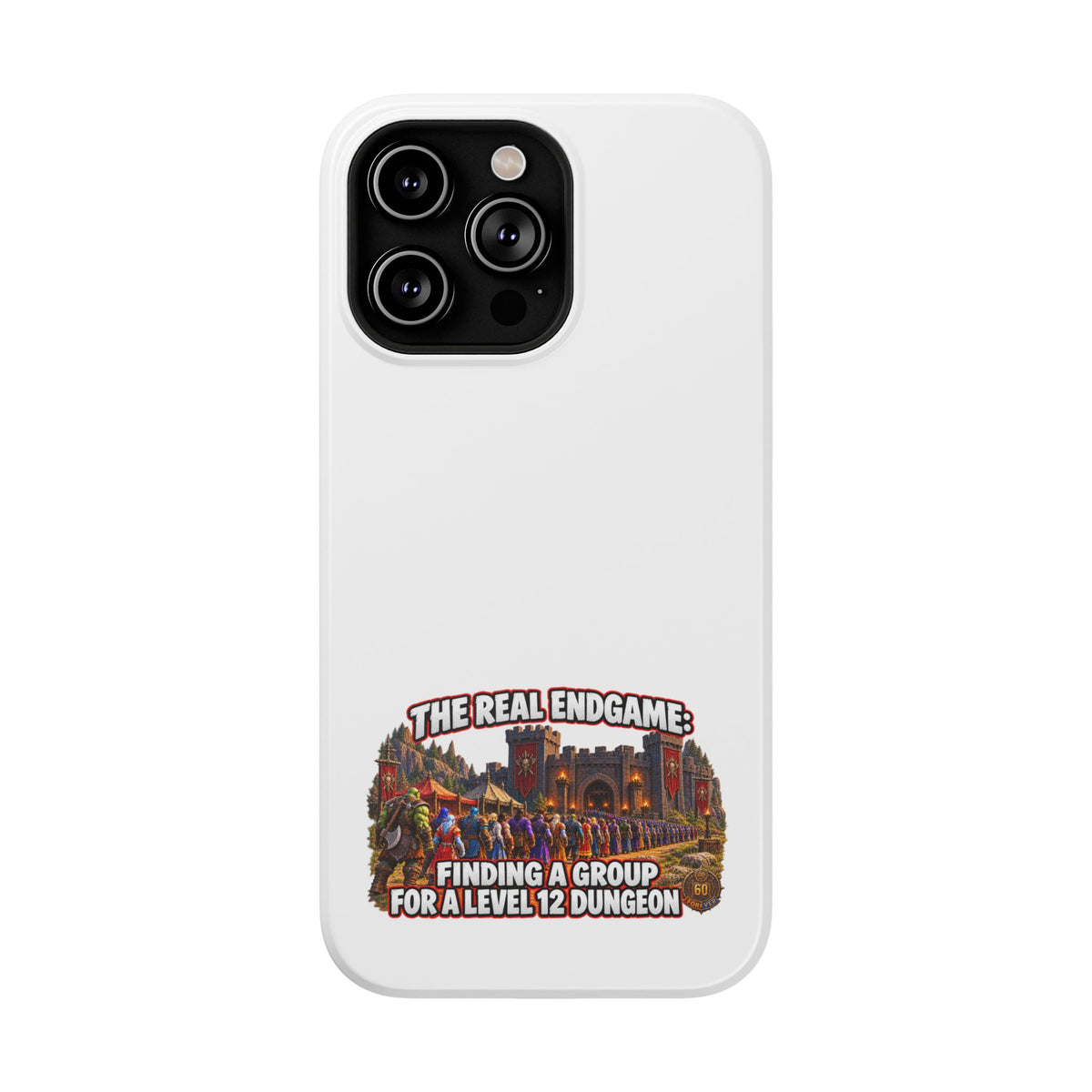 'The Real Endgame: Finding a Group' Heavy-Duty Impact-Resistant Phone Case