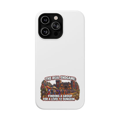 'The Real Endgame: Finding a Group' Heavy-Duty Impact-Resistant Phone Case