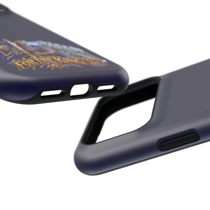 Phone Case — 'For The King' Banner Heavy-Duty Impact-Resistant Phone Case