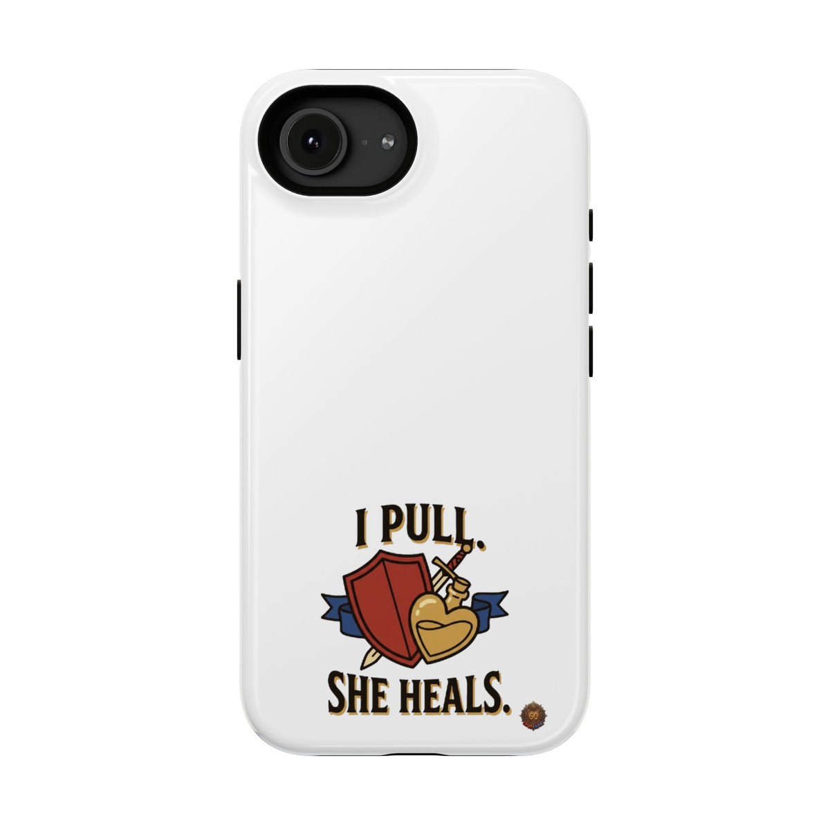 Phone Case — 'I Pull. She Heals.' Heavy-Duty Impact-Resistant Phone Case