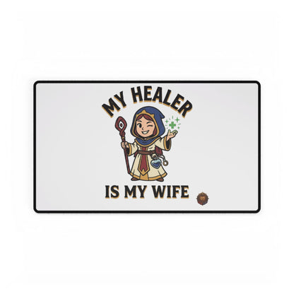 My Healer Is My Wife – Desk Mat