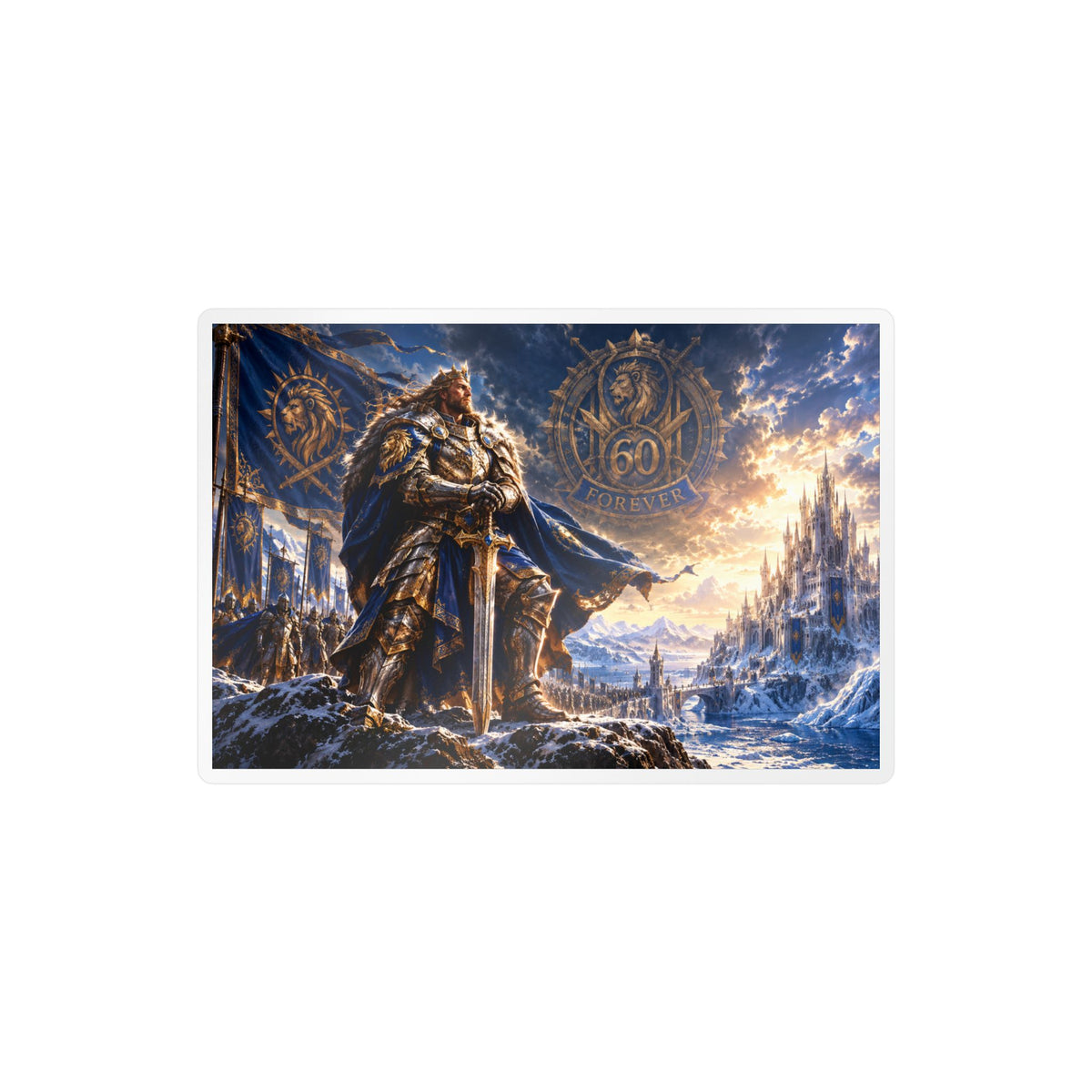 For The King – Frozen Pass – Sticker