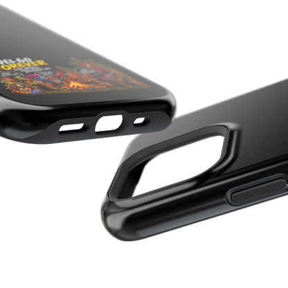 Phone Case — 'Level 60 Forever Campfire' Heavy-Duty Impact-Resistant Phone Case