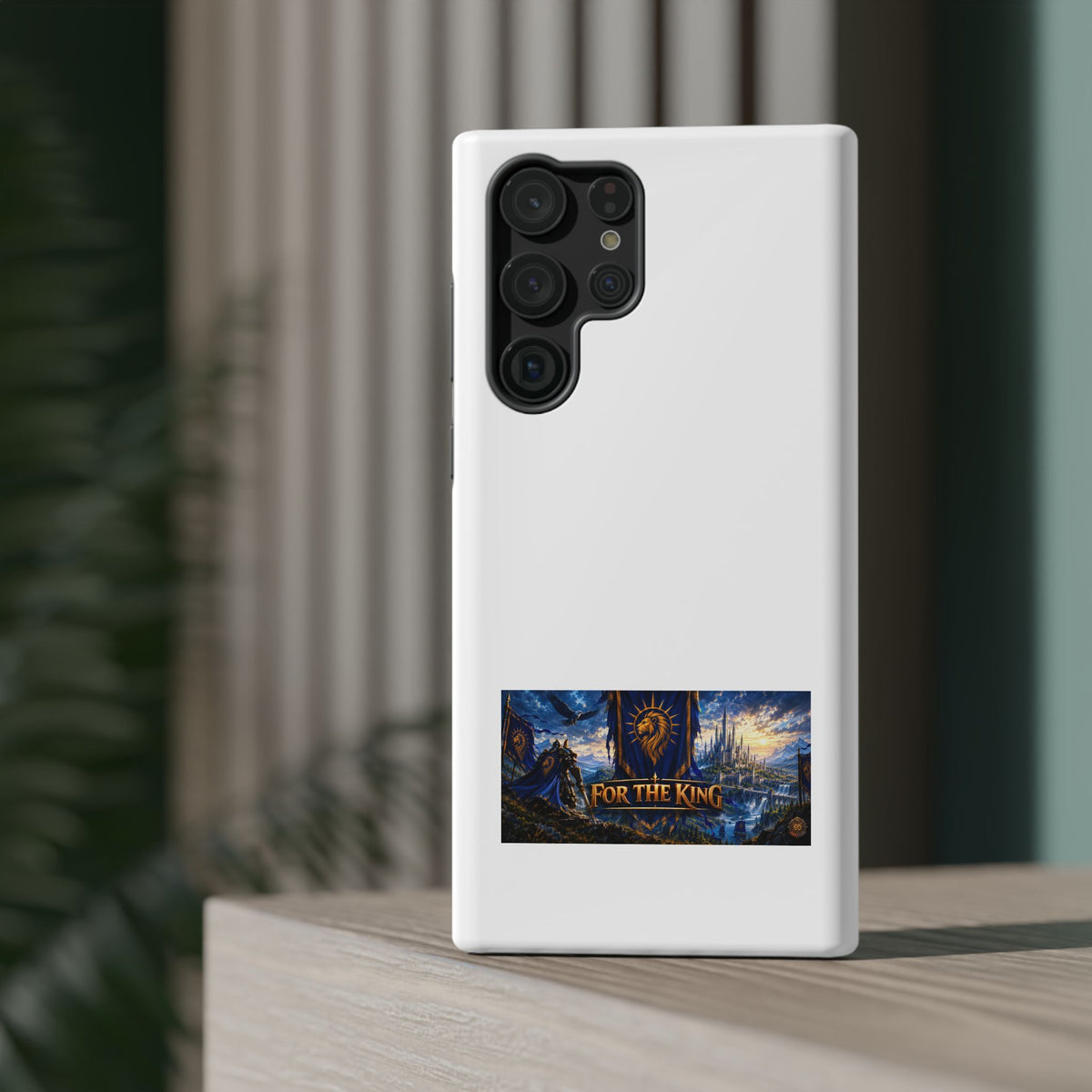 For The King – Banner Art – Phone Case