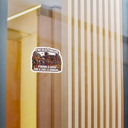 The Real Endgame: Finding a Group – Sticker