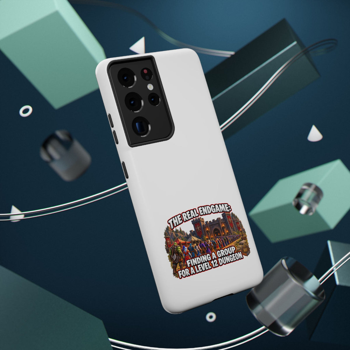 'The Real Endgame: Finding a Group' Heavy-Duty Impact-Resistant Phone Case