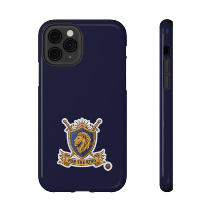 Phone Case — 'For The King Crest' Heavy-Duty Impact-Resistant Phone Case