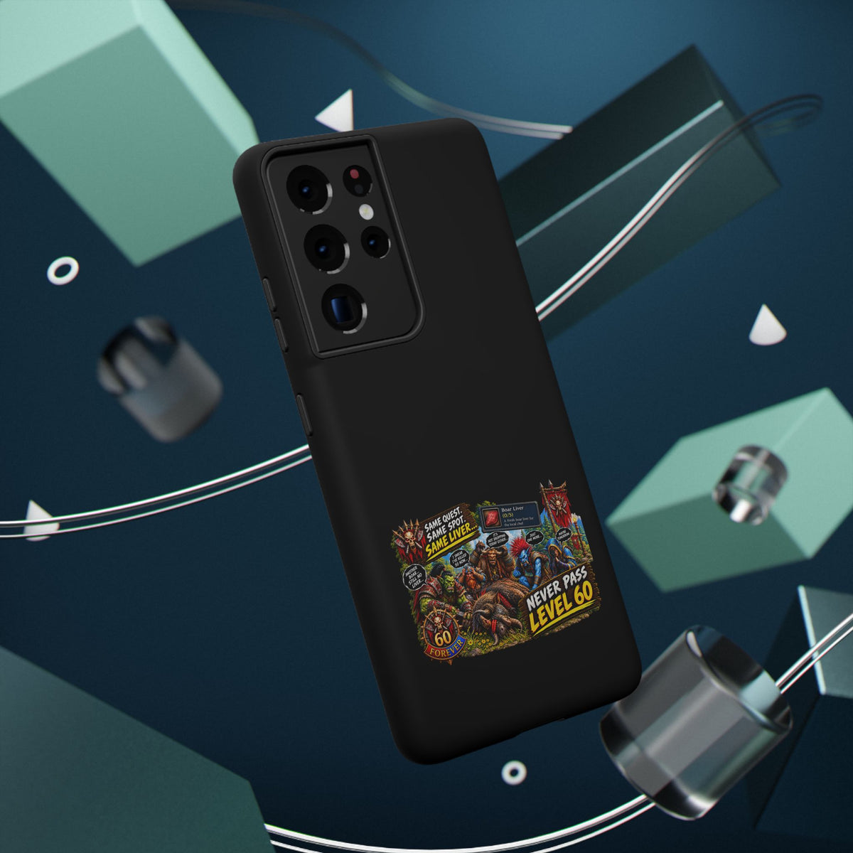 Phone Case — 'Same Quest, Same Spot' Heavy-Duty Impact-Resistant Phone Case