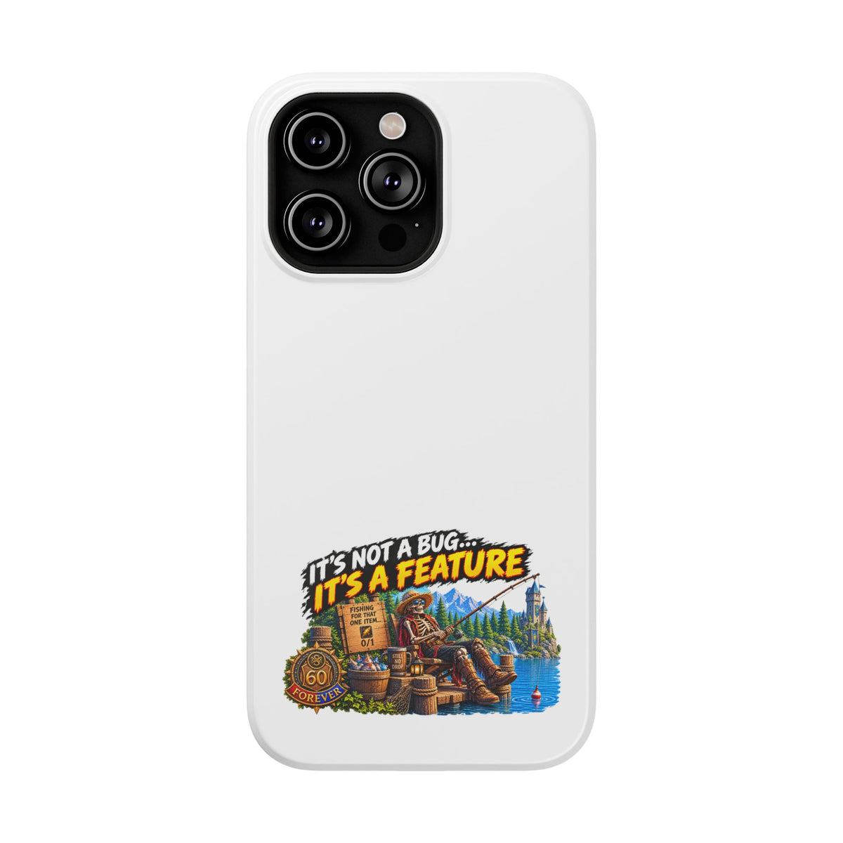 Phone Case — 'It's Not a Bug… It's a Feature' Heavy-Duty Impact-Resistant Phone Case