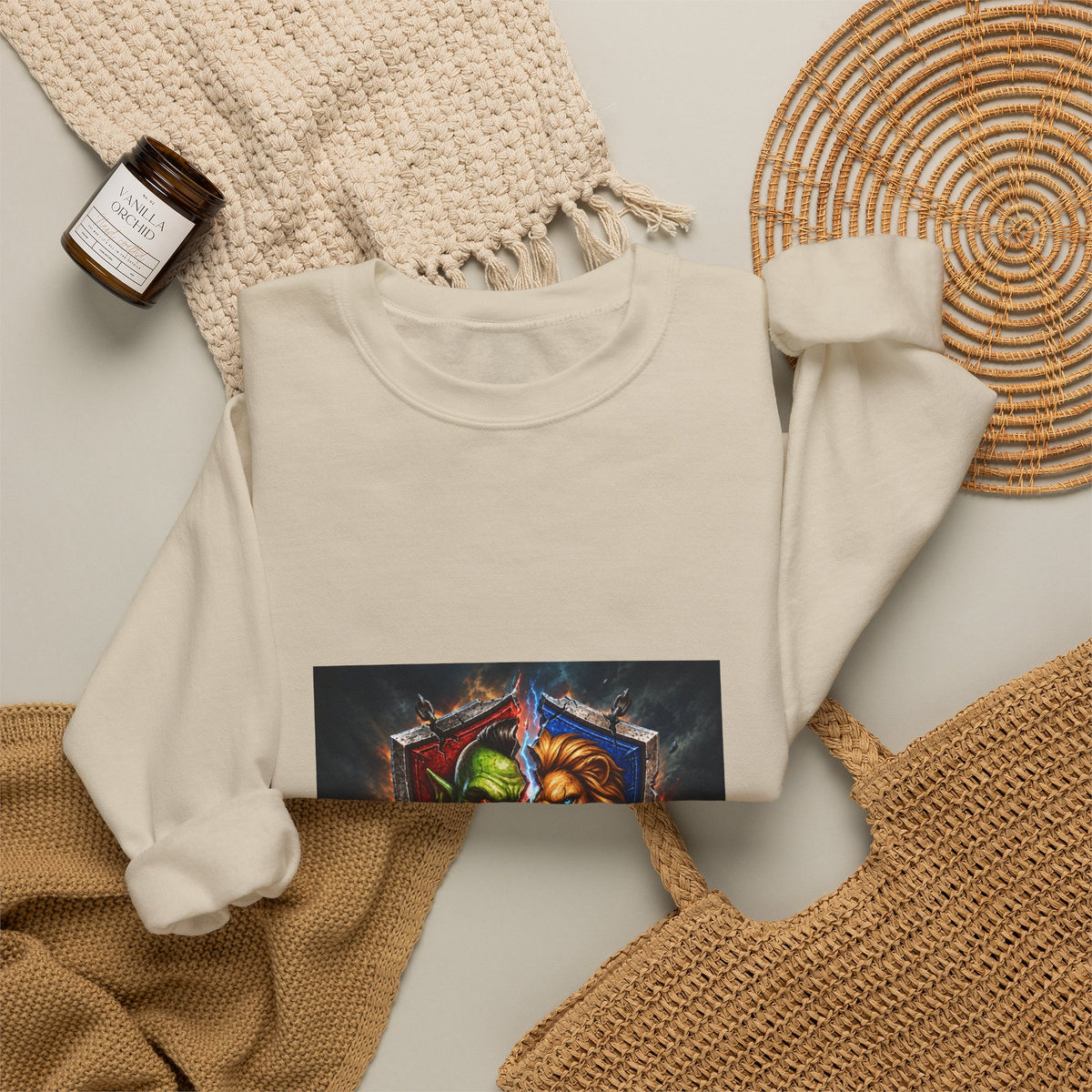 Pick Your Side – Split Shield – Sweatshirt