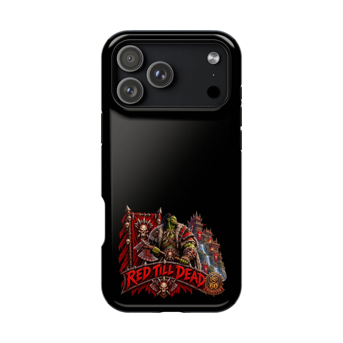 Phone Case — 'Red Till Dead' Heavy-Duty Impact-Resistant Phone Case