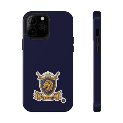 Phone Case — 'For The King Crest' Heavy-Duty Impact-Resistant Phone Case