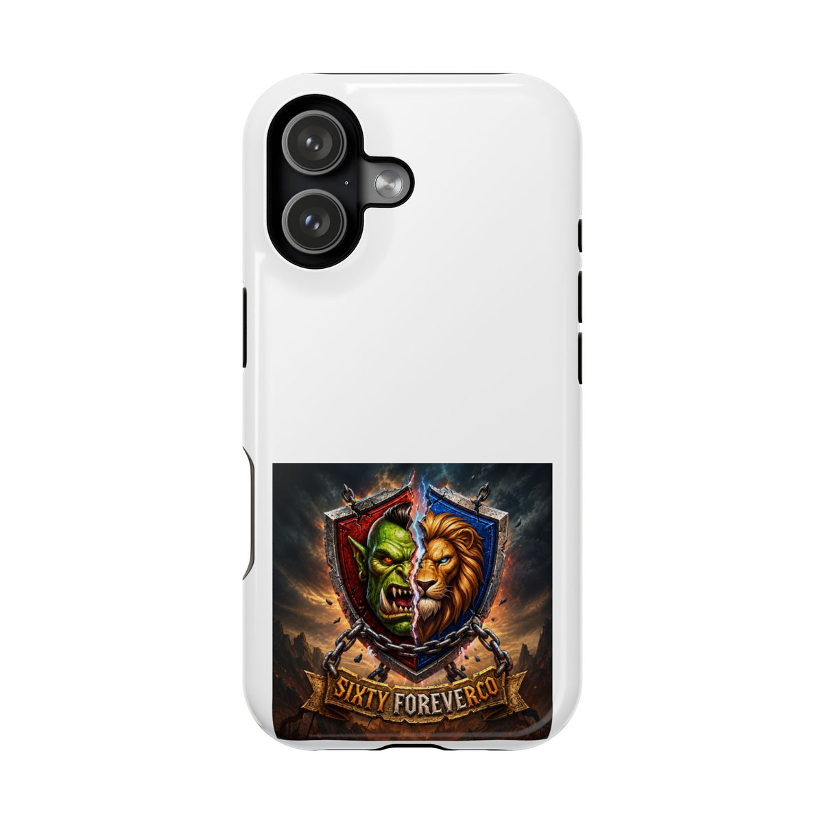 Pick Your Side – Split Shield – Phone Case
