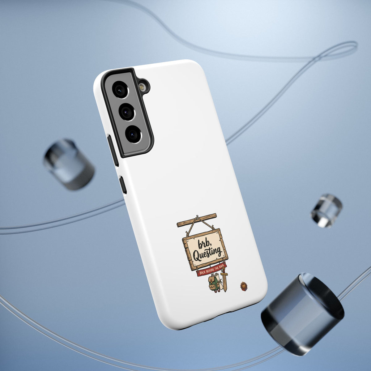 brb, Questing – Phone Case