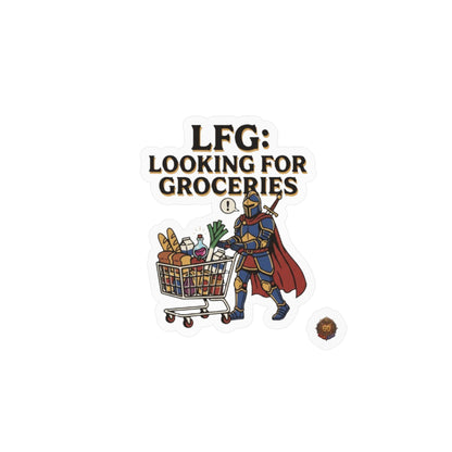 LFG: Looking For Groceries – Sticker