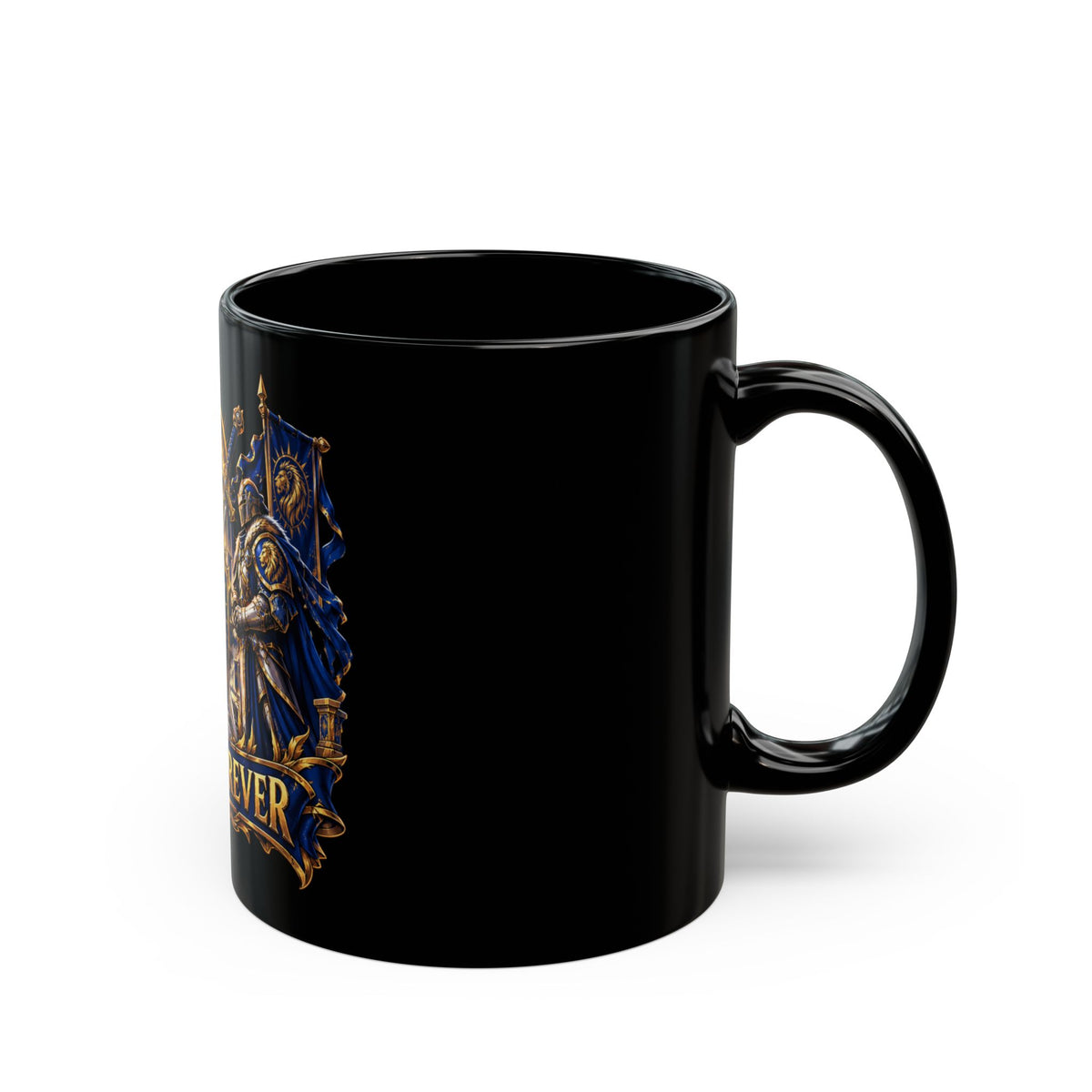 Sixty Forever Lion Knights – Black Mug (11oz & 15oz)