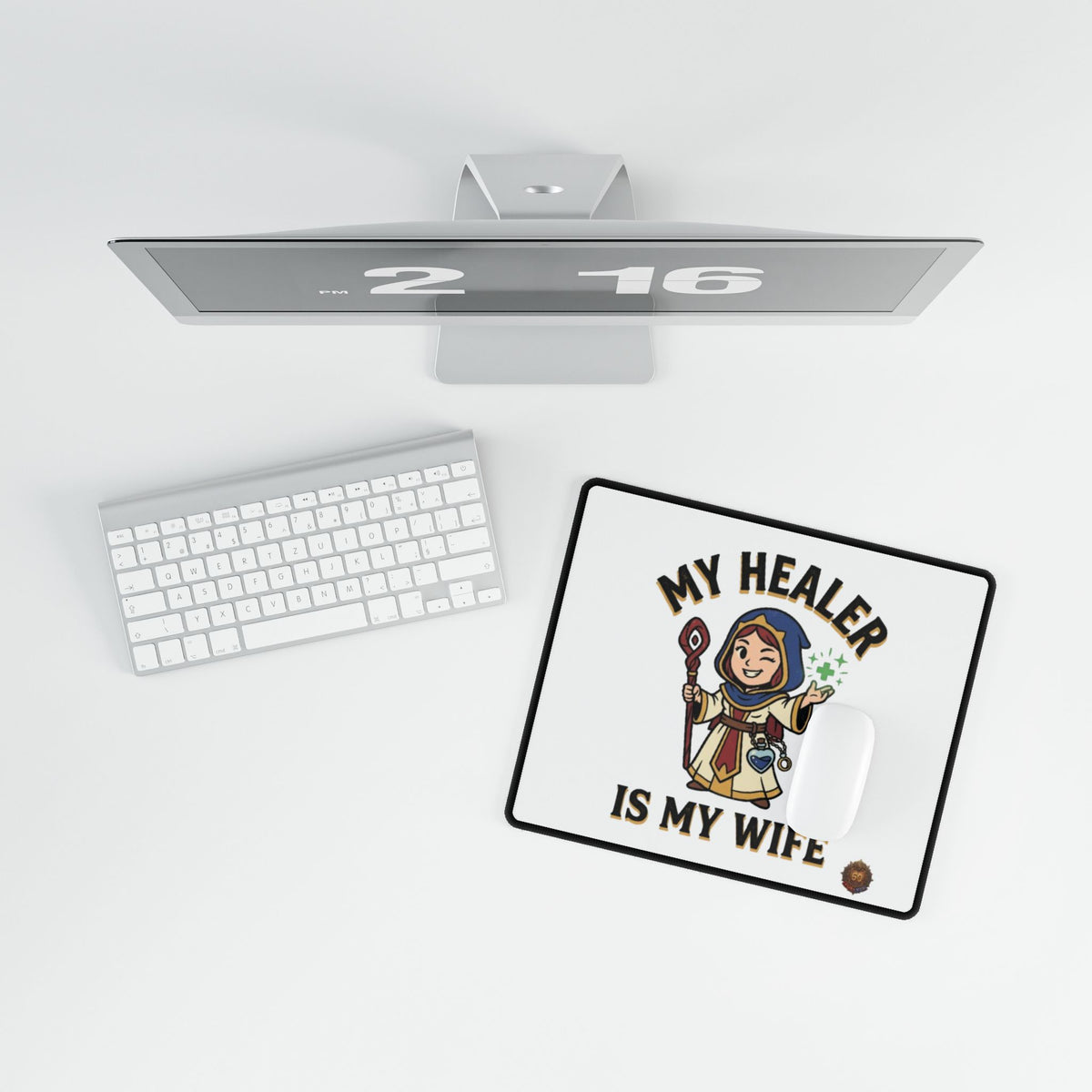 My Healer Is My Wife – Desk Mat