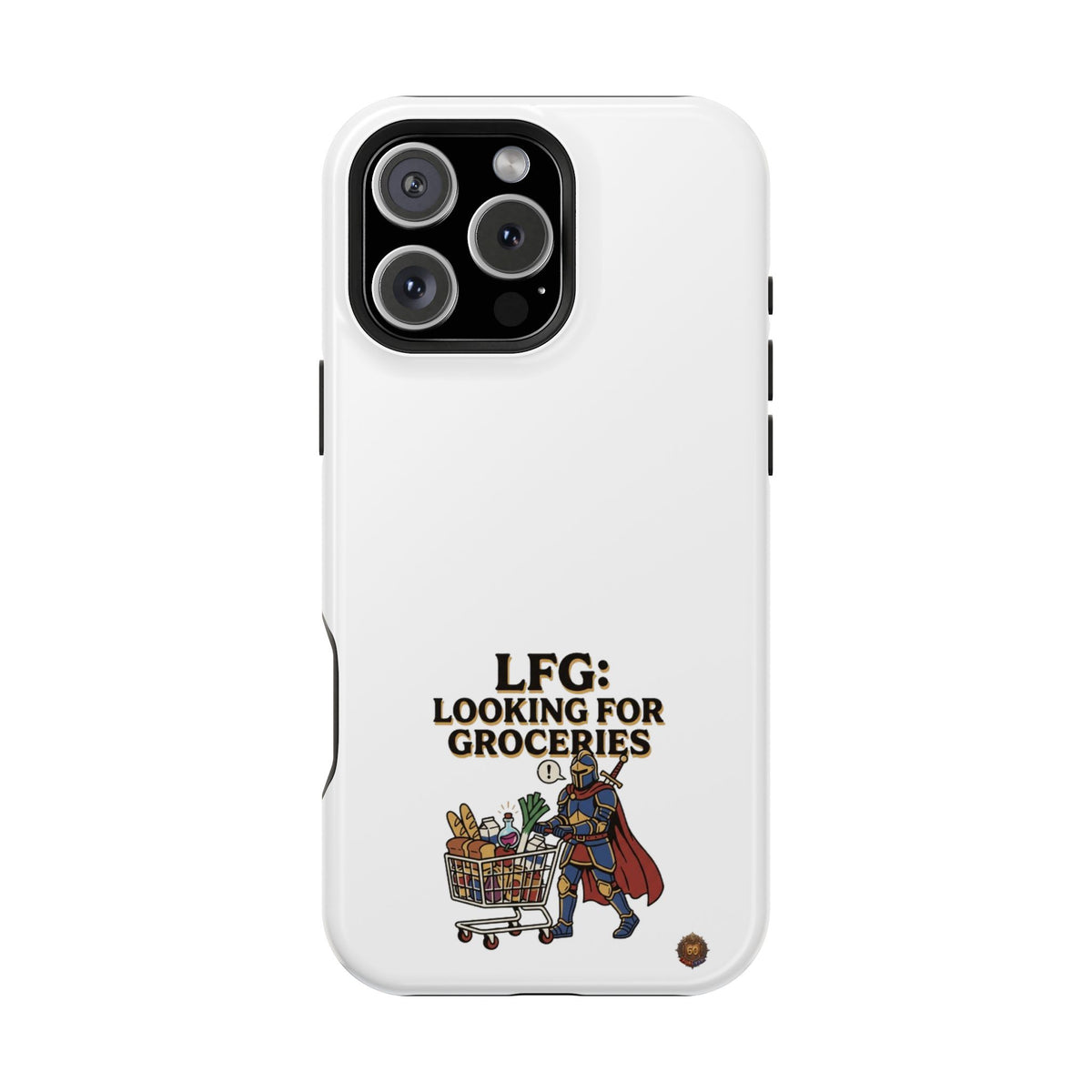 Phone Case — 'LFG: Looking for Groceries' Heavy-Duty Impact-Resistant Phone Case