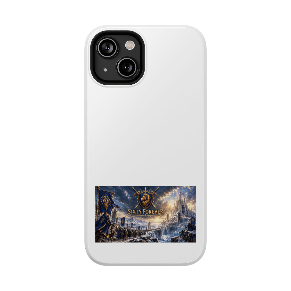 Sixty Forever – Lion Shield – Phone Case