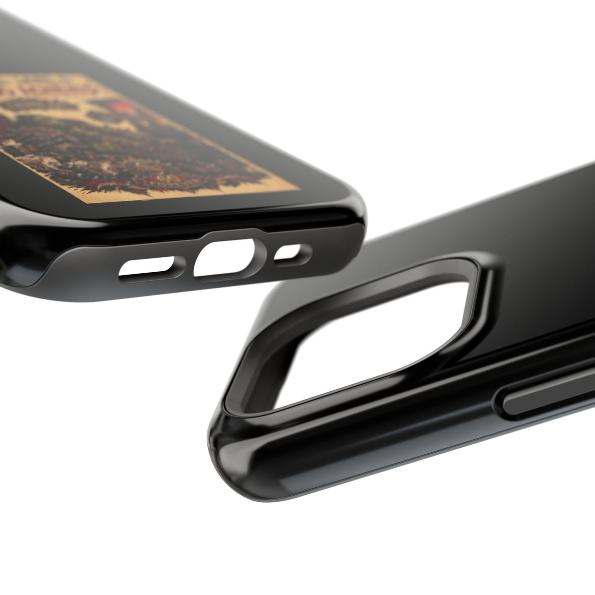 Phone Case — 'Social Life: Level 0 — Level 60 Achieved (Skull Banner)' Heavy-Duty Impact-Resistant Phone Case
