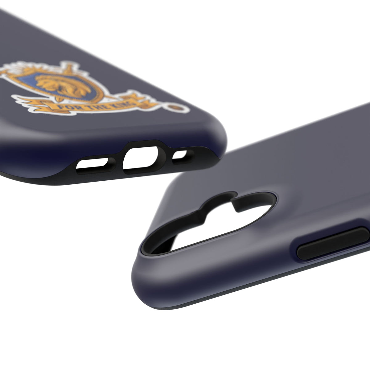 Phone Case — 'For The King Crest' Heavy-Duty Impact-Resistant Phone Case