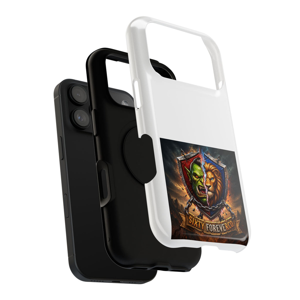 Pick Your Side – Split Shield – Phone Case