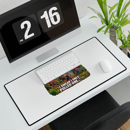 Gaming Desk Mat — “When You Pull 3 Mobs By Accident” Funny MMO Mousepad