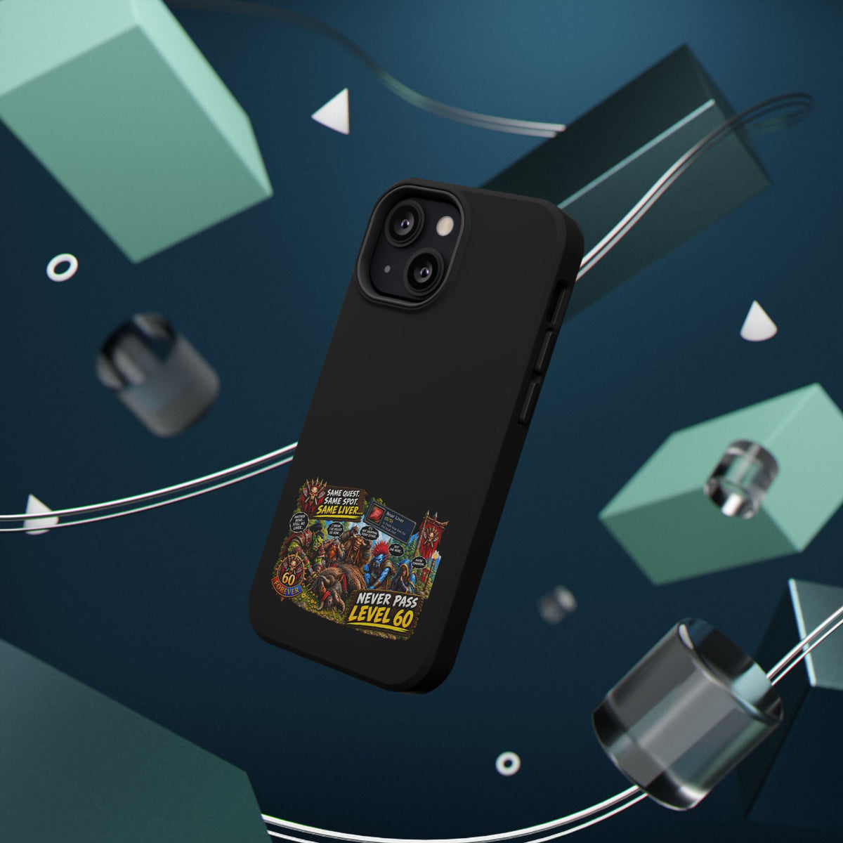 Phone Case — 'Same Quest, Same Spot' Heavy-Duty Impact-Resistant Phone Case