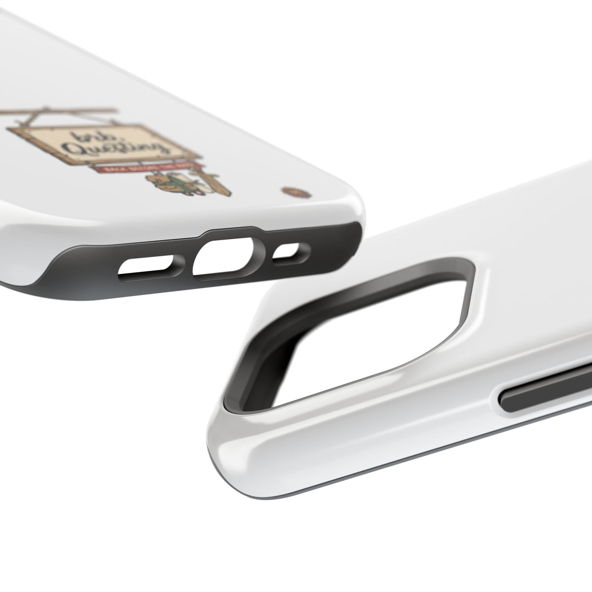 brb, Questing – Phone Case