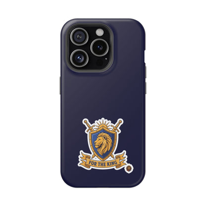 Phone Case — 'For The King Crest' Heavy-Duty Impact-Resistant Phone Case