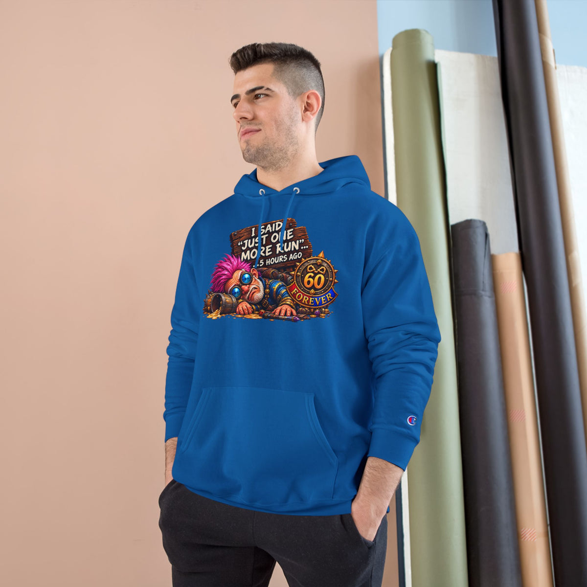 Just One More Run – Hoodie | Sixty Forever Co.
