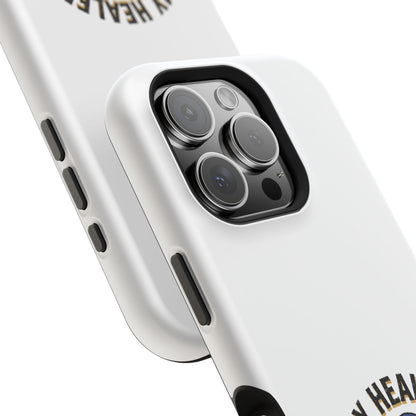 Phone Case — 'My Healer Is My Wife' Heavy-Duty Impact-Resistant Phone Case